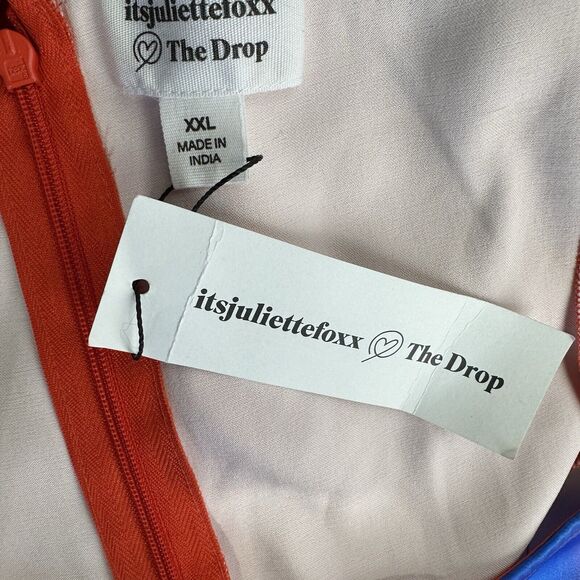 The Drop Womens Multi Asymmetrical Neck Cut-Out Dress Size XXL - Picture 8 of 13